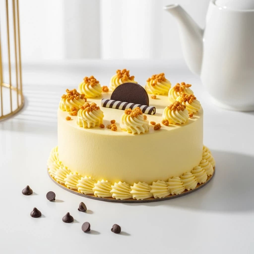 Heavenly Butterscotch Cake Charm — view 1 of 2