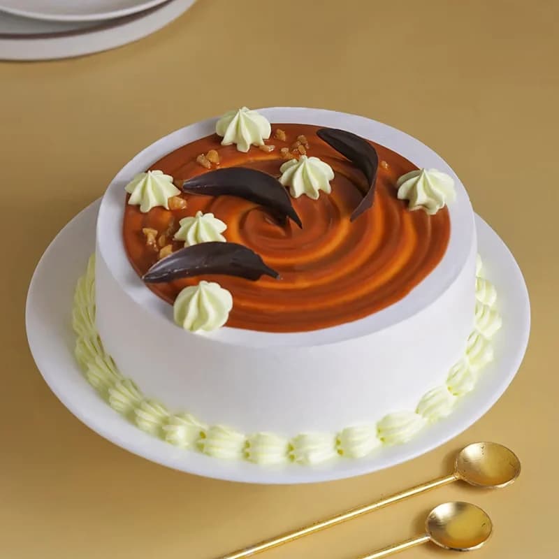 Caramel Glaze Butterscotch Cake Sweet — view 1 of 3