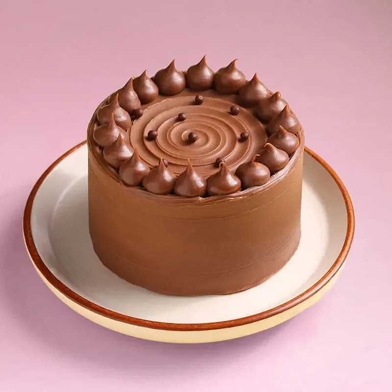 Milk Chocolate Swirl Bento Cake Sweet — view 1 of 2