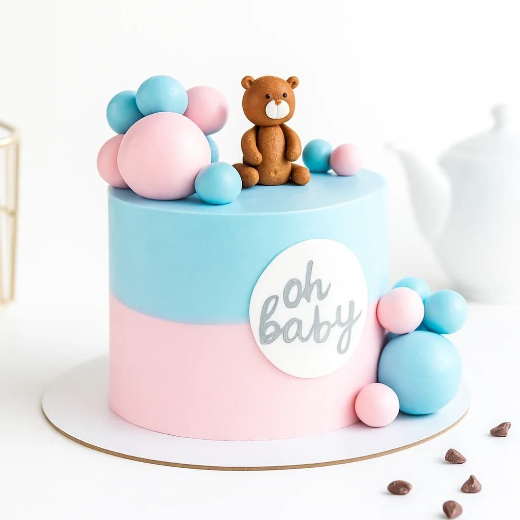 Baby Shower Ombre Cake Sweet — view 1 of 1
