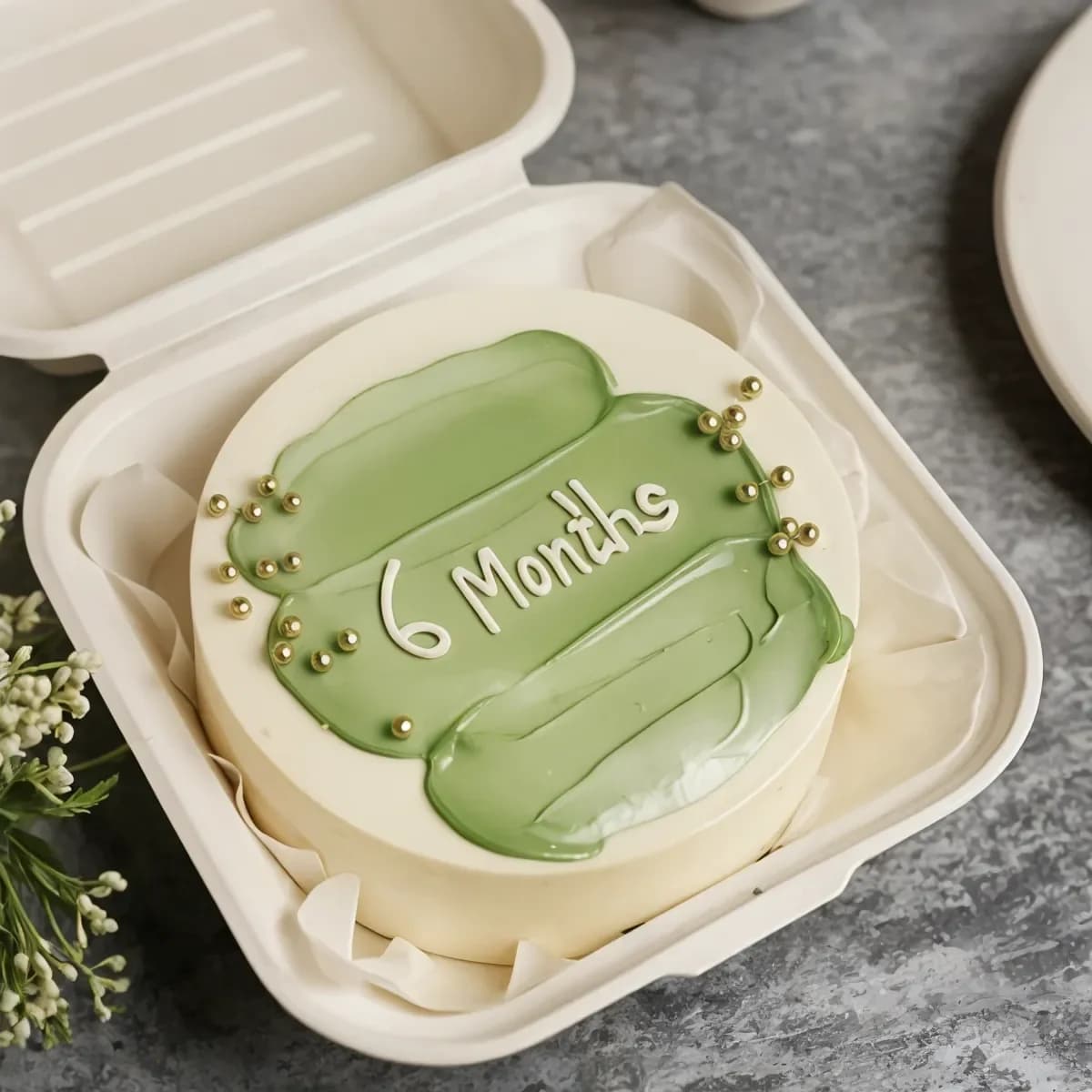 Celebration Bento Box Cake Delice — view 1 of 2