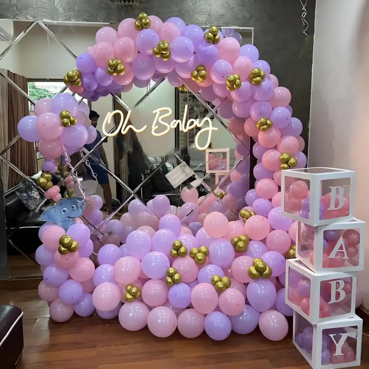 Pastel Baby Shower Decoration Decor — view 1 of 2