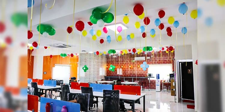 Colourful Balloons Office Decoration Set — view 1 of 3