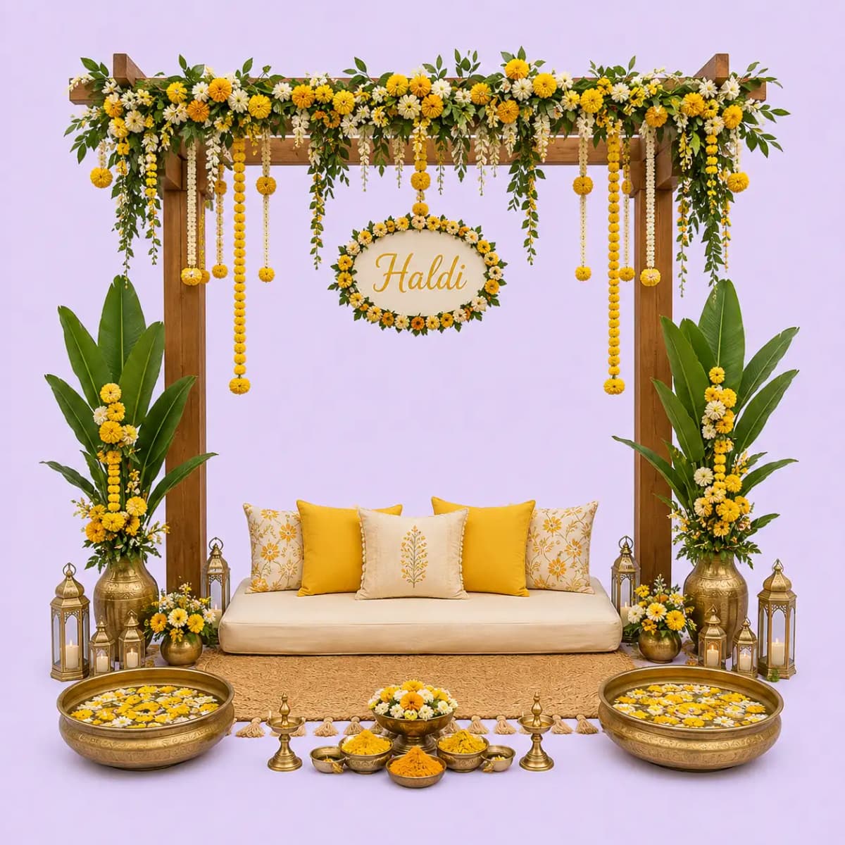 Haldi Decoration